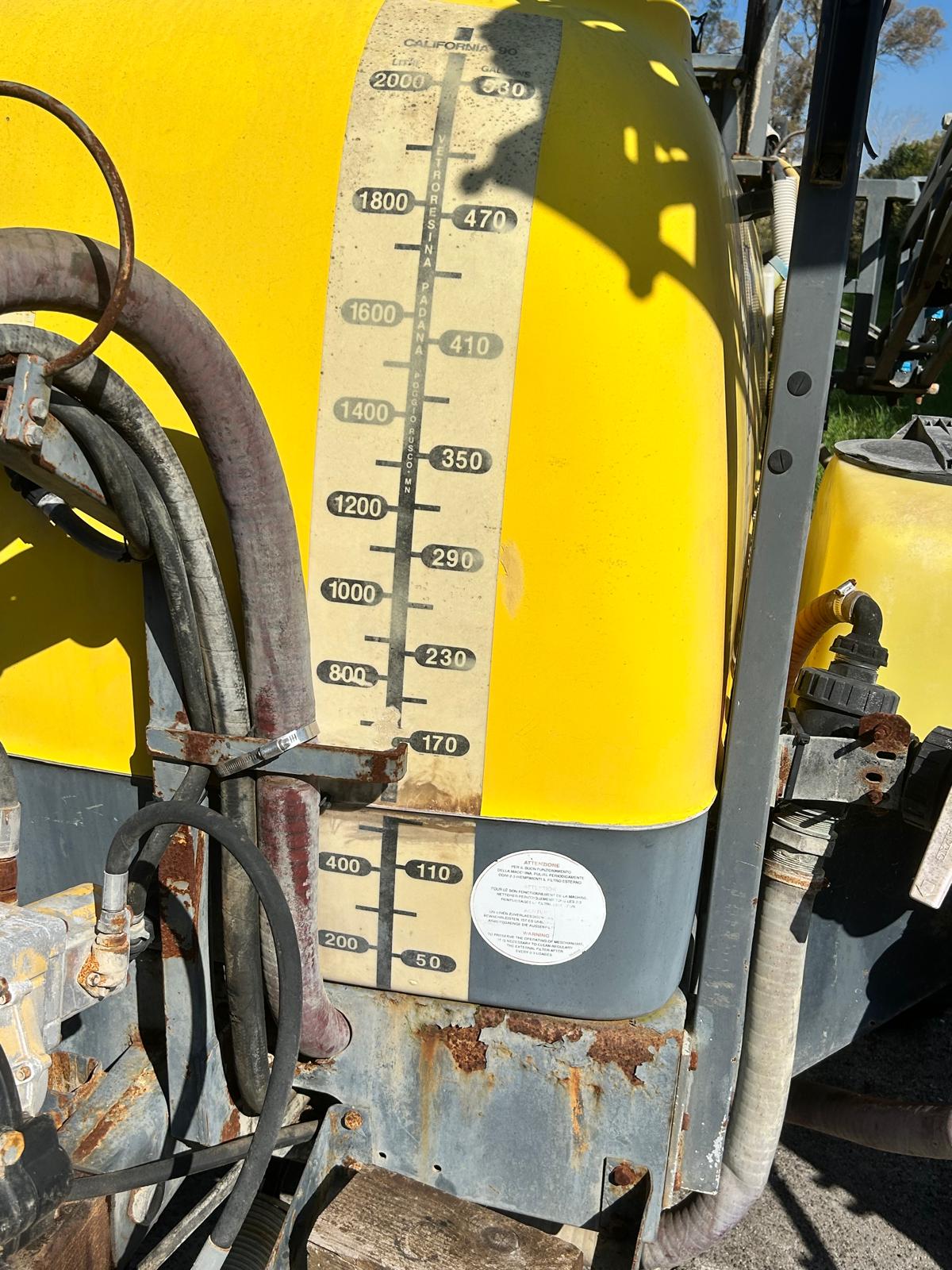 
								Polverizzatore trainato Caffini Basic T Usato buono stato – Barra Irroratrice – € 9.900 full									