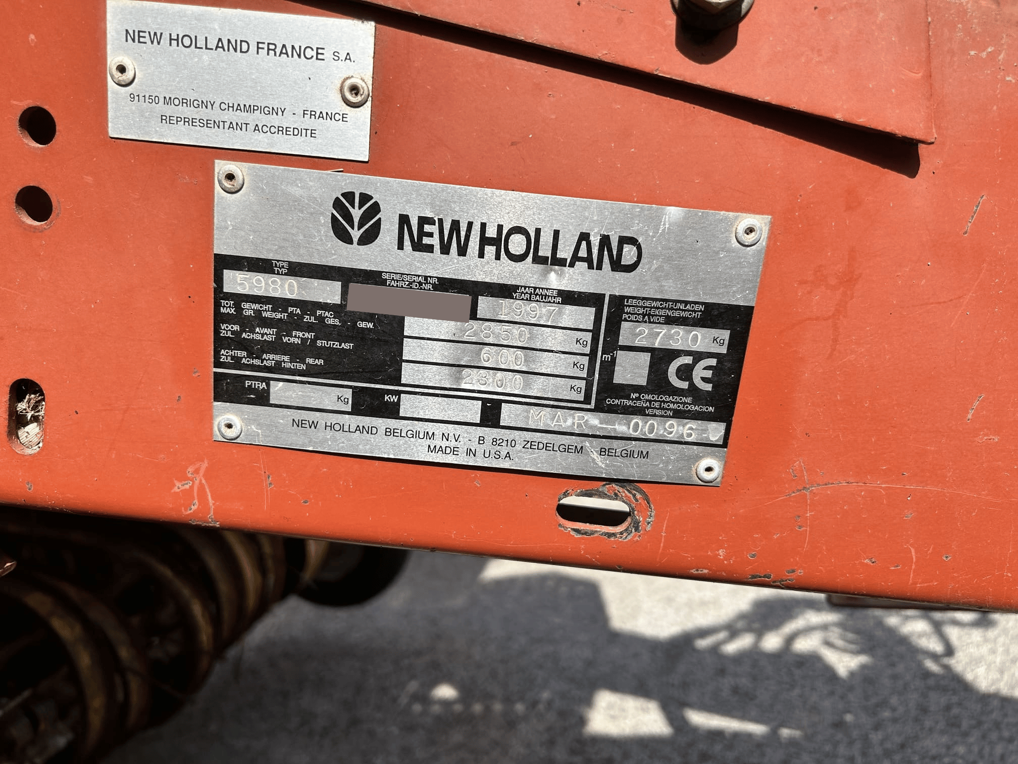 
								Rotopressa NEW HOLLAND 5980 Usata – 1997 – Buono stato – € 5.890 full									