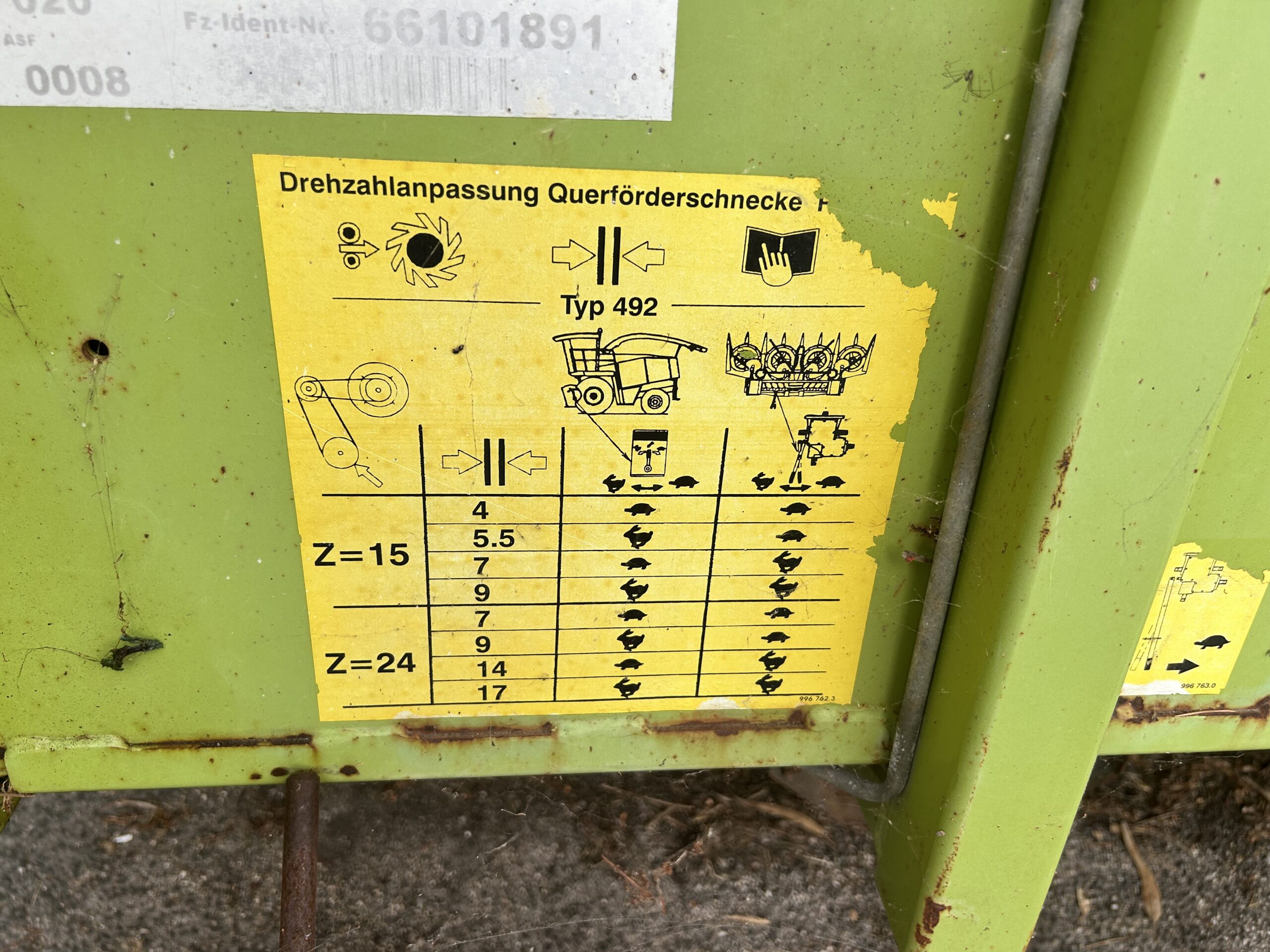 
								Barra trinciatrice CLAAS RU 600 XTRA Usata – 6 metri di estensione – € 14.900 full									