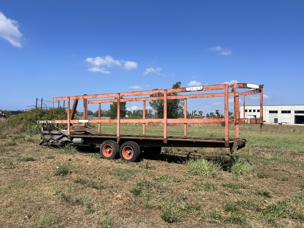 Carrellone porta balloni MUTTI AMOS M12 – Rimorchio Agricolo Usato – € 6.500