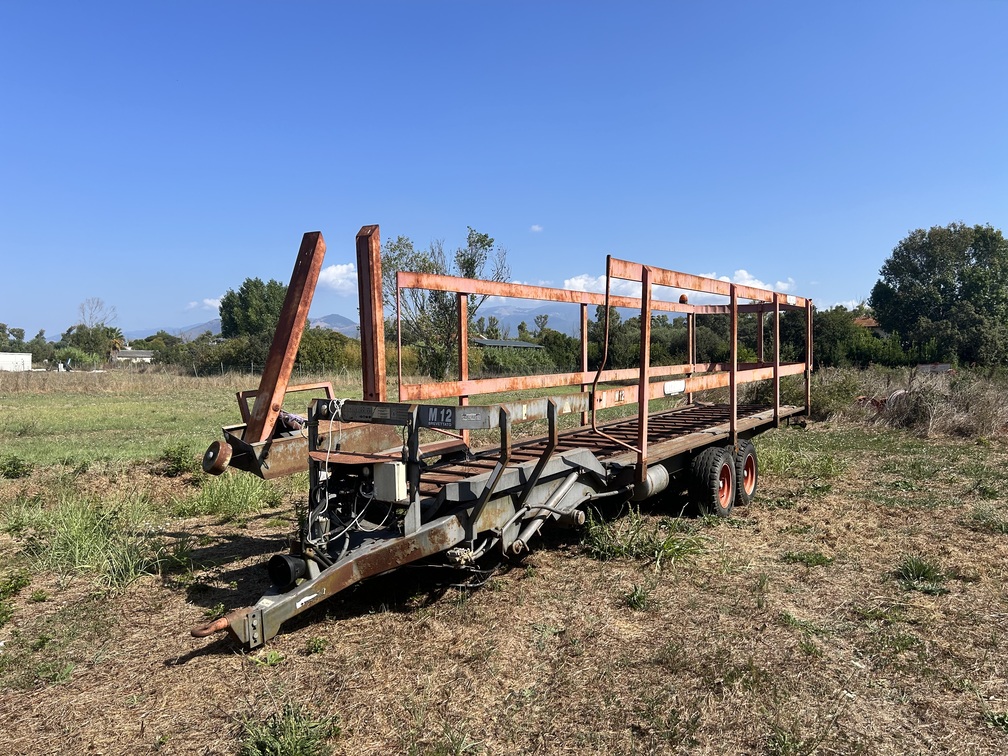 Carrellone porta balloni MUTTI AMOS M12 – Rimorchio Agricolo Usato – € 6.500