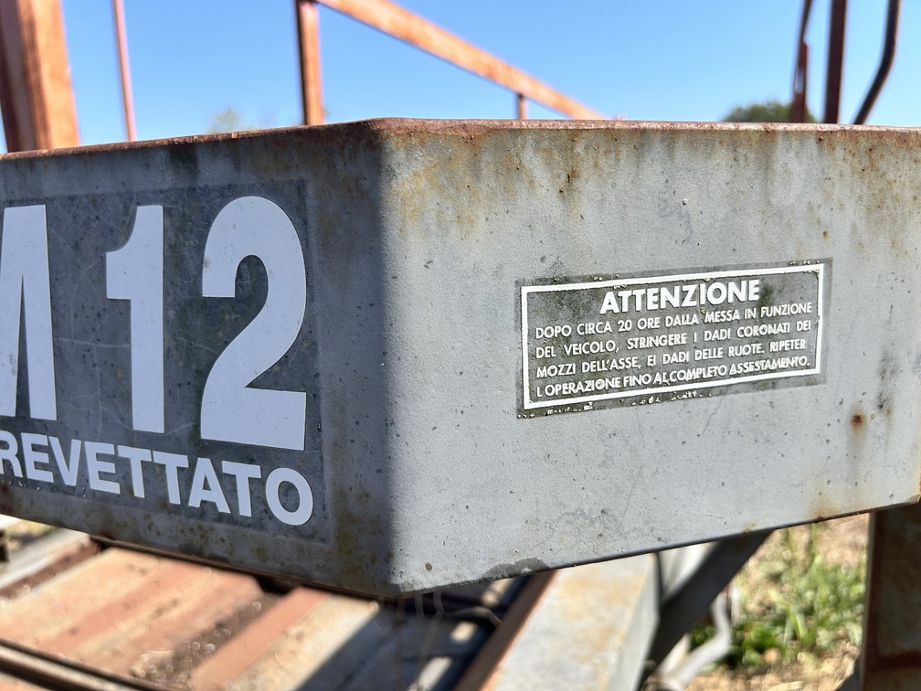 
								Carrellone porta balloni MUTTI AMOS M12 – Rimorchio Agricolo Usato – € 6.500 full									