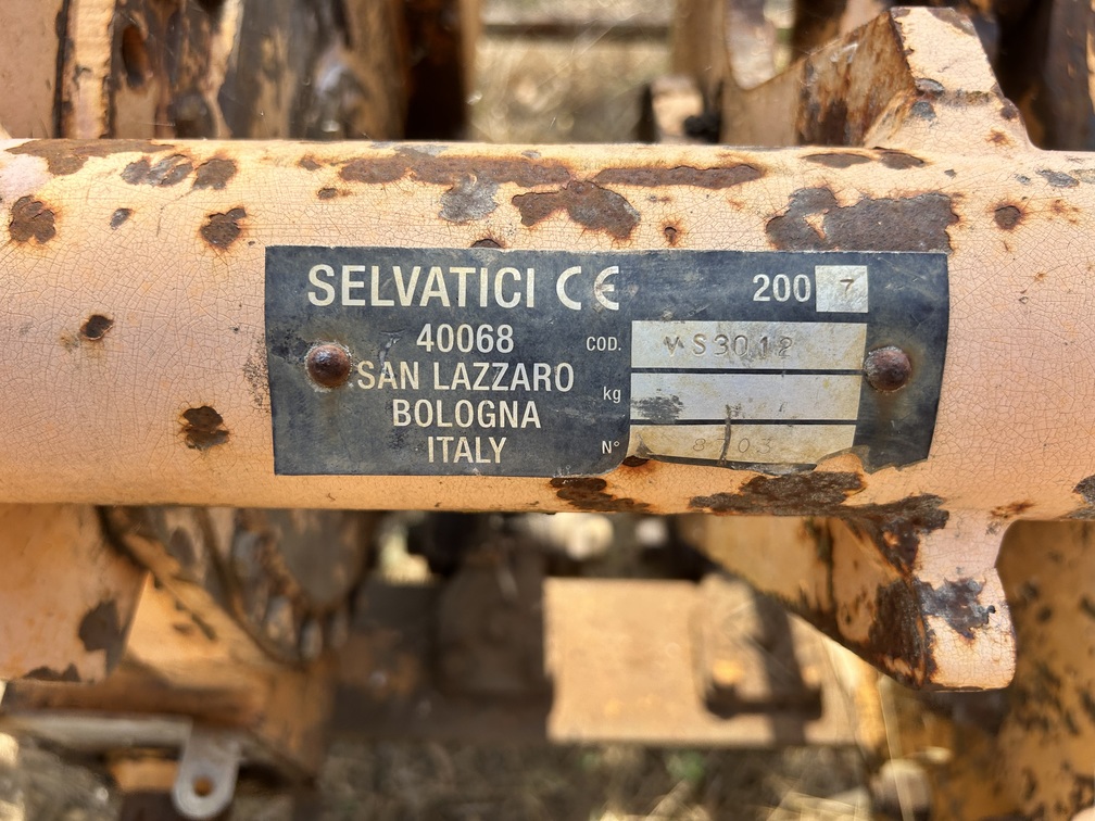 
								Vangatrice SELVATICI S 30-12 Usata – Anno 2007 – € 3.900 full									