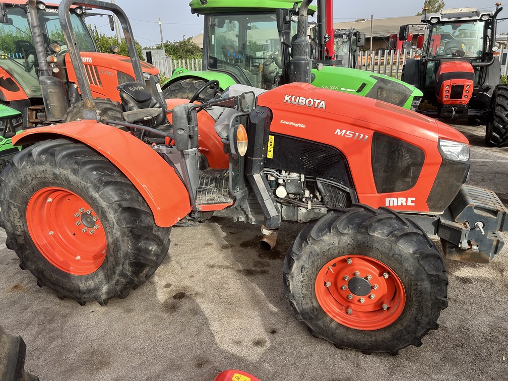 Trattore agricolo KUBOTA M5111 Usato – 4739 ore – anno 2019 – 110CV – € 26.500