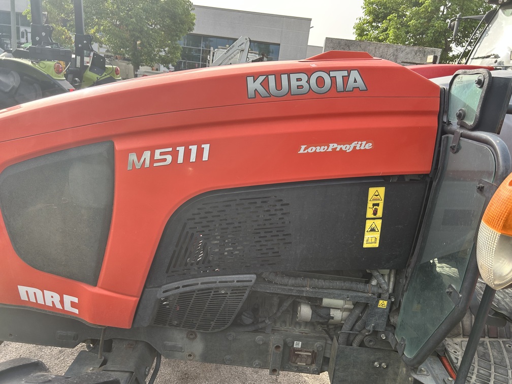Trattore agricolo KUBOTA M5111 Usato – 4739 ore – anno 2019 – 110CV – € 26.500