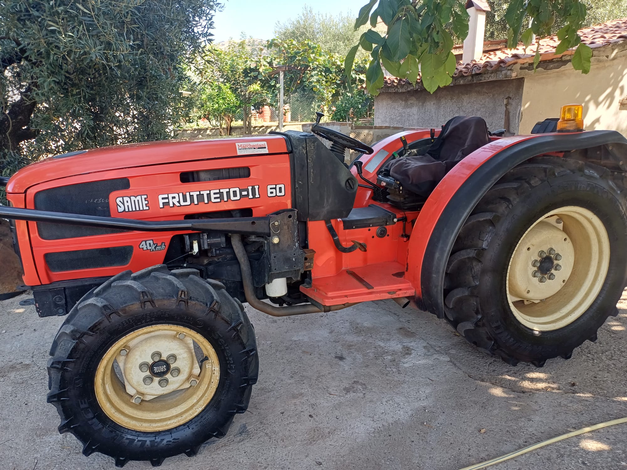 Trattore agricolo SAME Frutteto II 60 Usato – IN ARRIVO – 6.600 ore – 60CV – € 13.500