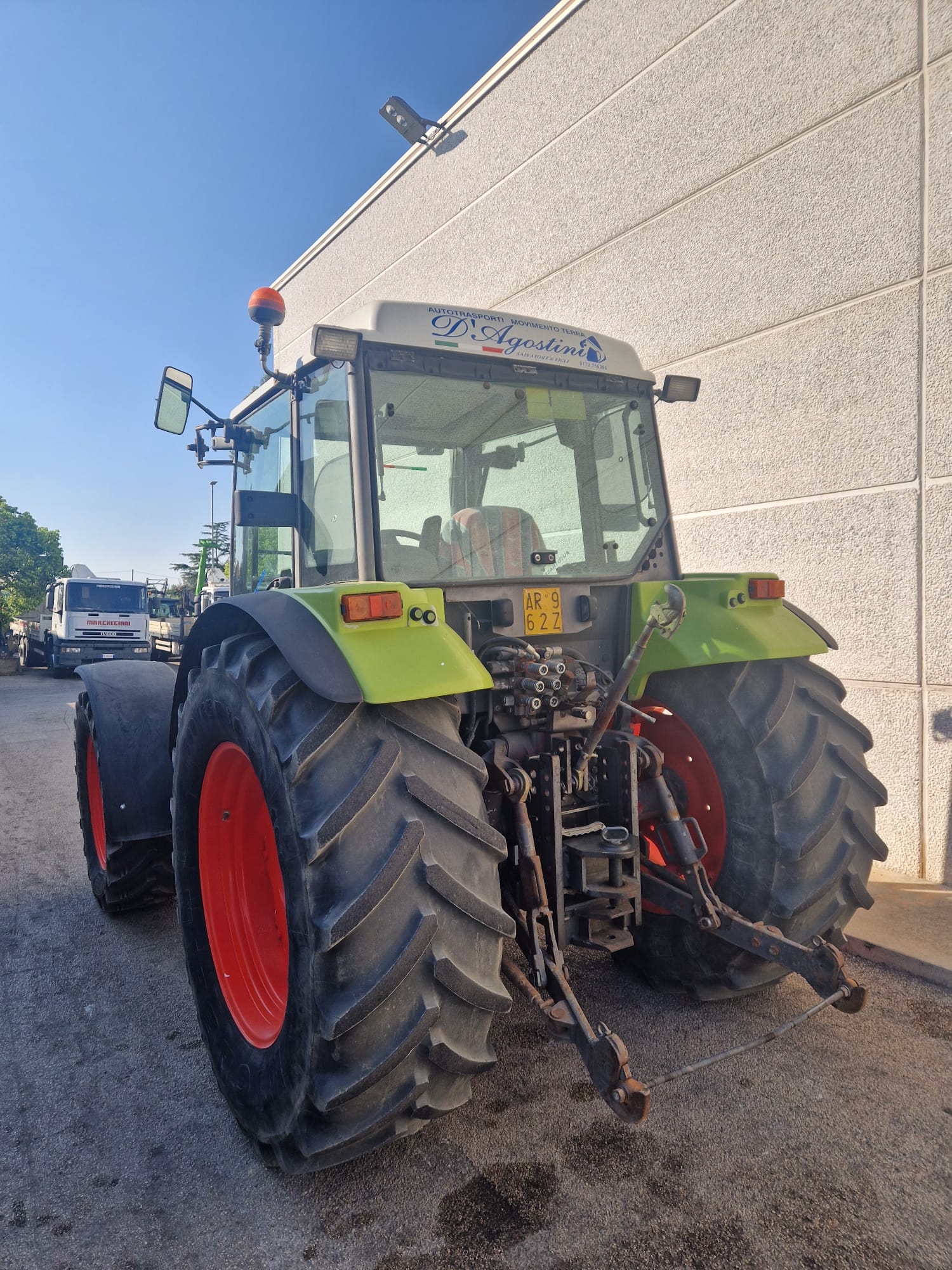Trattore agricolo CLAAS Celtis 456 RX Usato – Anno 2006 – 102 CV – Frenatura Idraulica – € 19.490